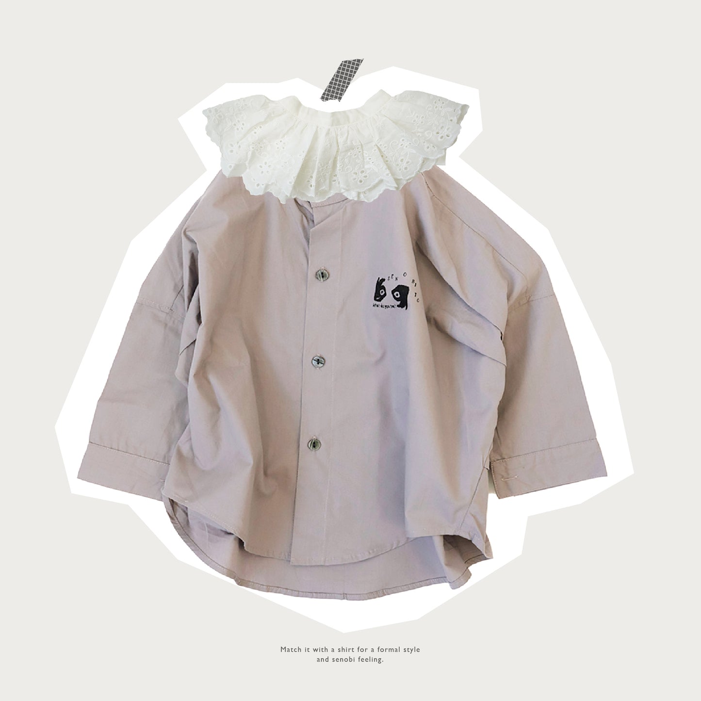 Scallop lace collar(スカラップレースカラー)