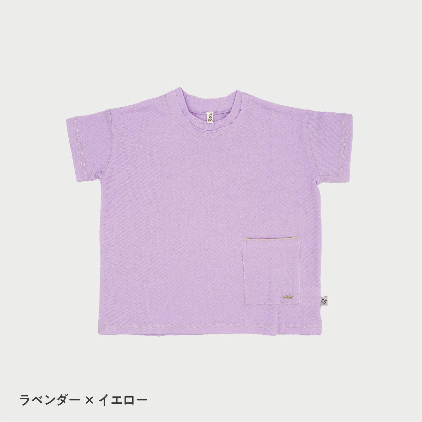 シャーリングステッチTシャツ