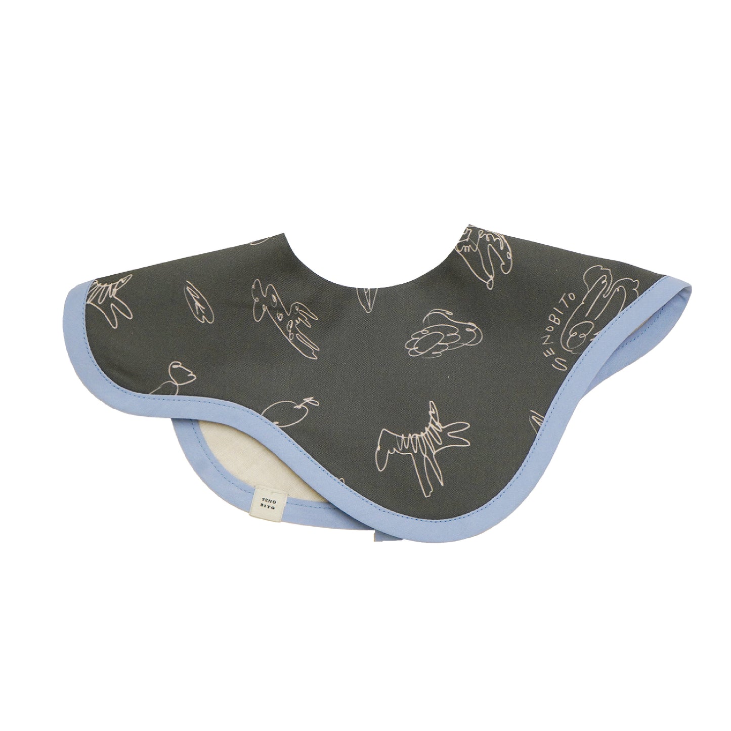 ZOO day bib(どうぶつ園の日スタイ)