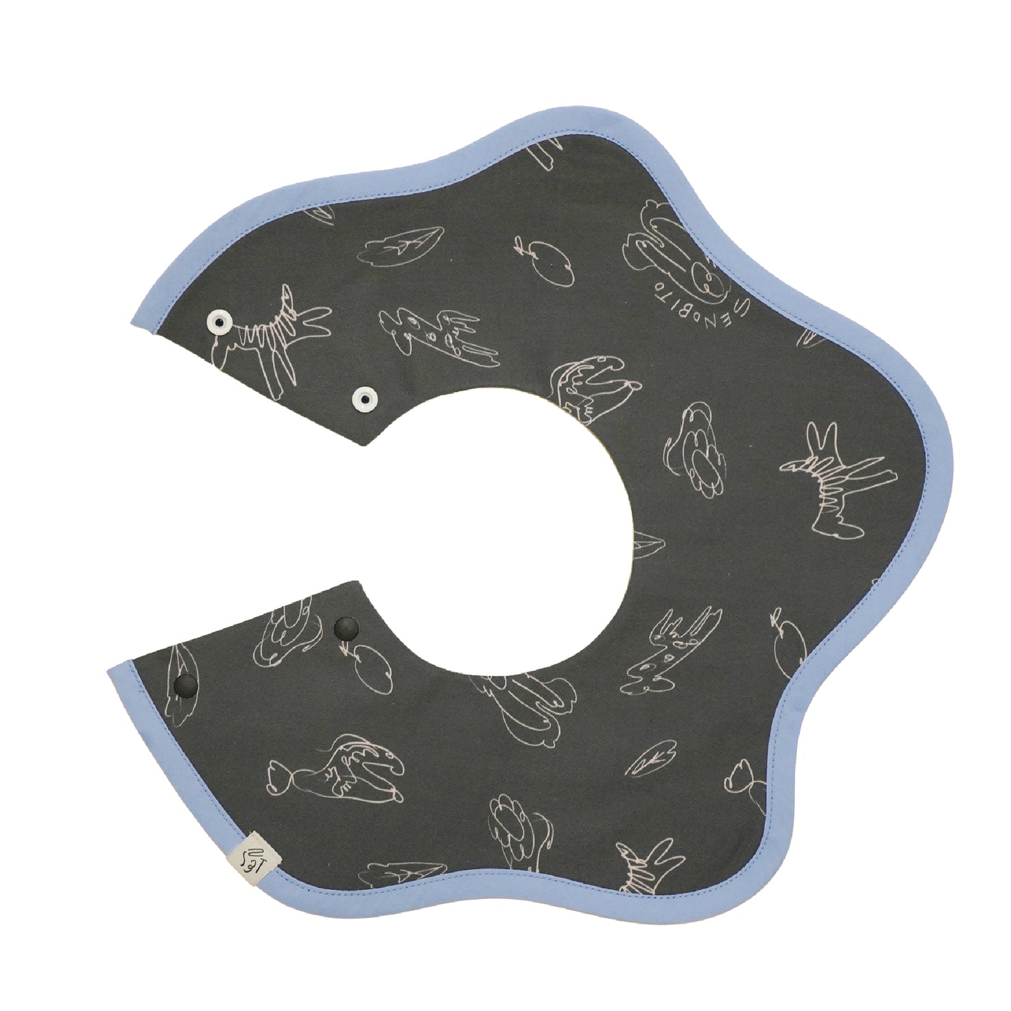 ZOO day bib(どうぶつ園の日スタイ)
