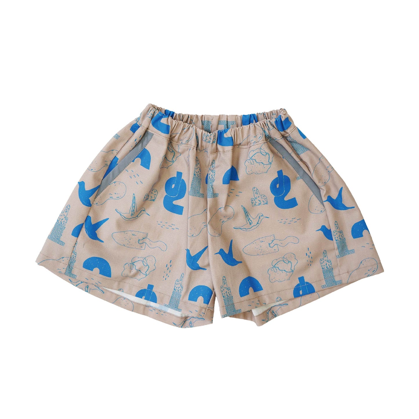 Fushigi wide short pants (ふしぎワイドショートパンツ)