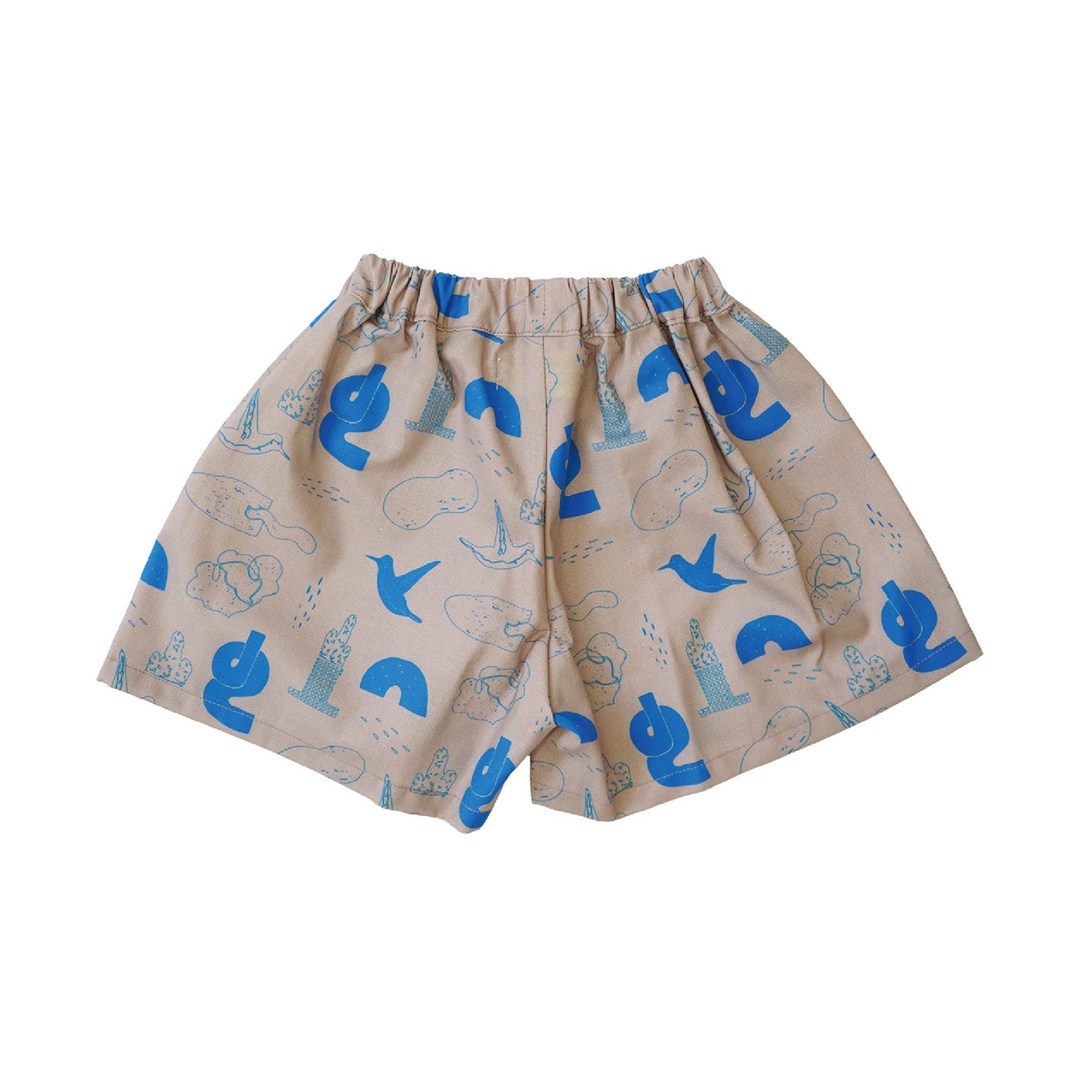 Fushigi wide short pants (ふしぎワイドショートパンツ)