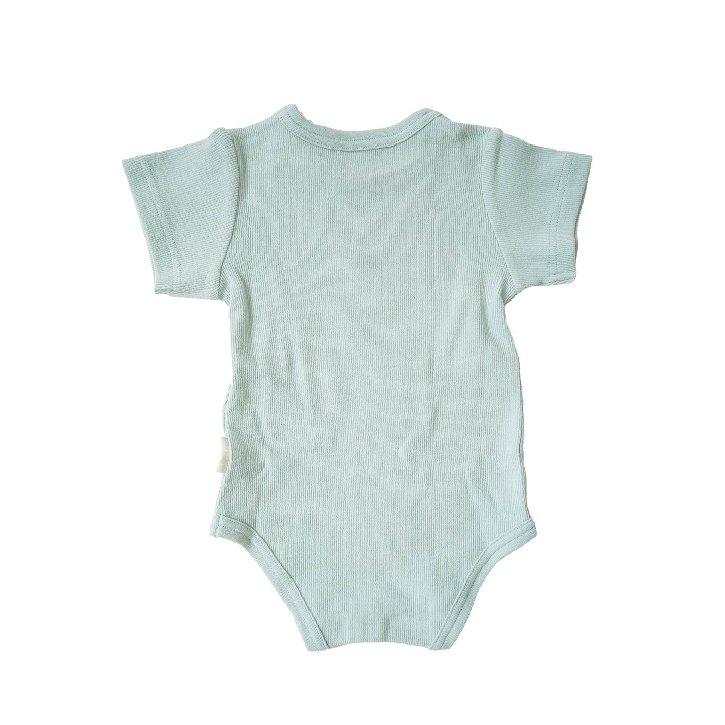 ribbed rompers ( リブロンパース ) - short sleeve