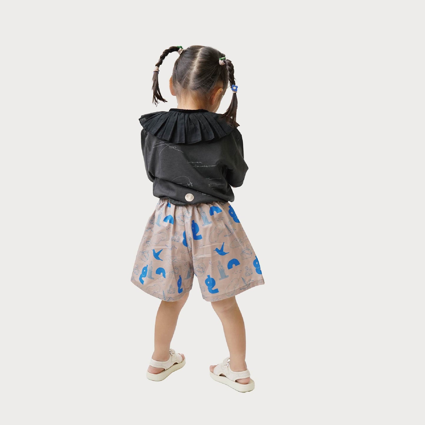 Fushigi wide short pants (ふしぎワイドショートパンツ)