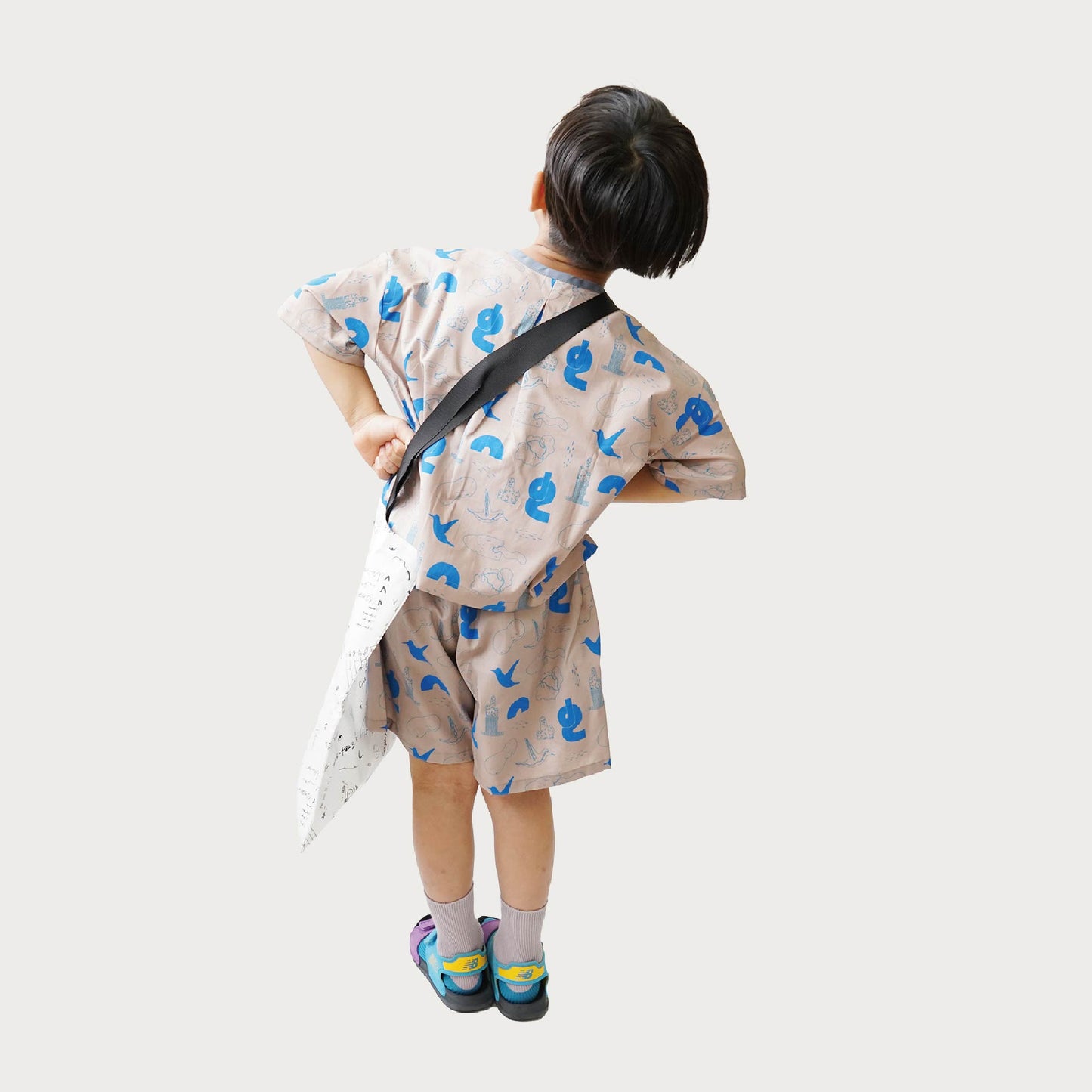 Fushigi wide short pants (ふしぎワイドショートパンツ)