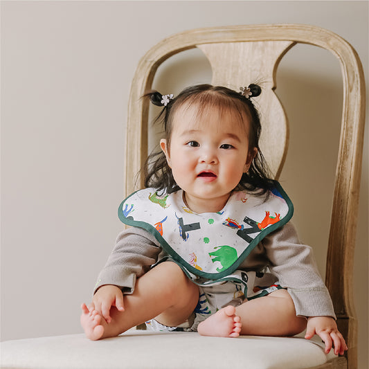 【WEB限定】どうぶつカラフルベビーセット ★スタイ+選べるブルマ