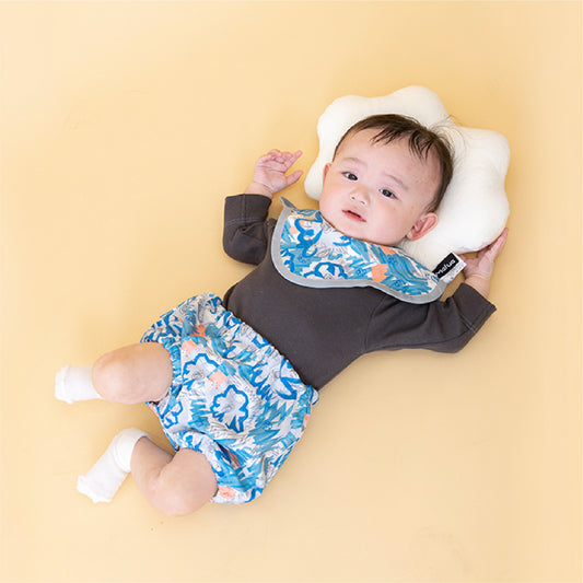 青いおはなベビーブルマ