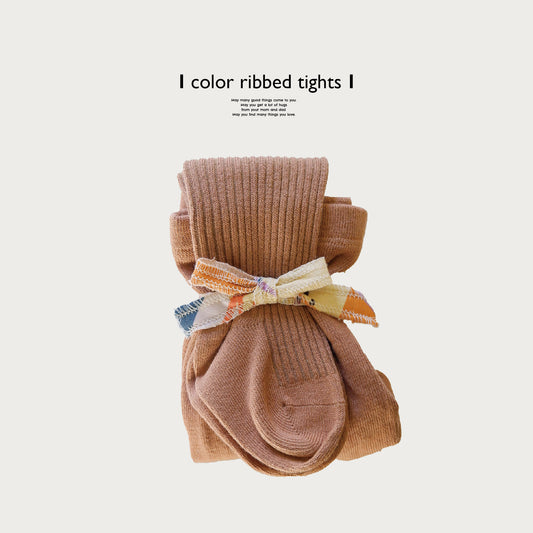 color ribbed tights(カラーリブタイツ)