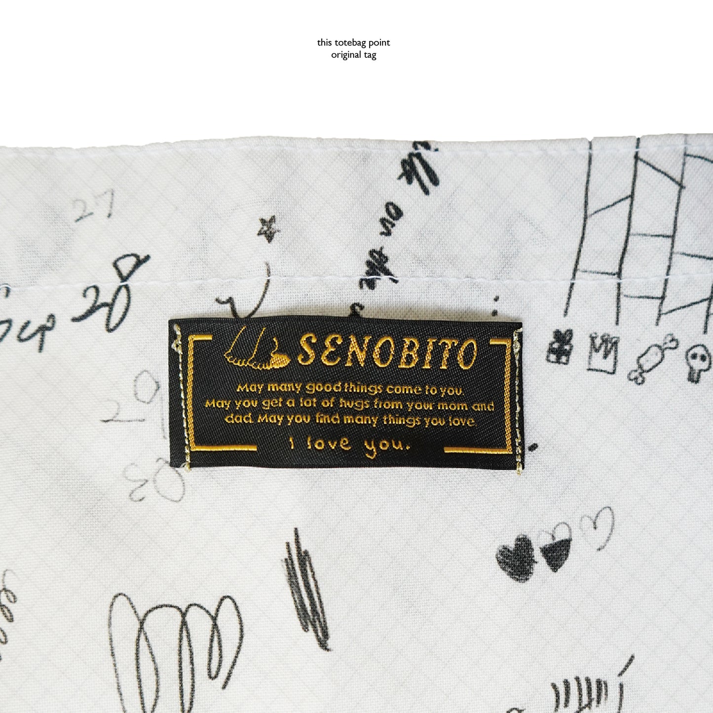 Family notepad totebag (家族のメモ帳トートバッグ)