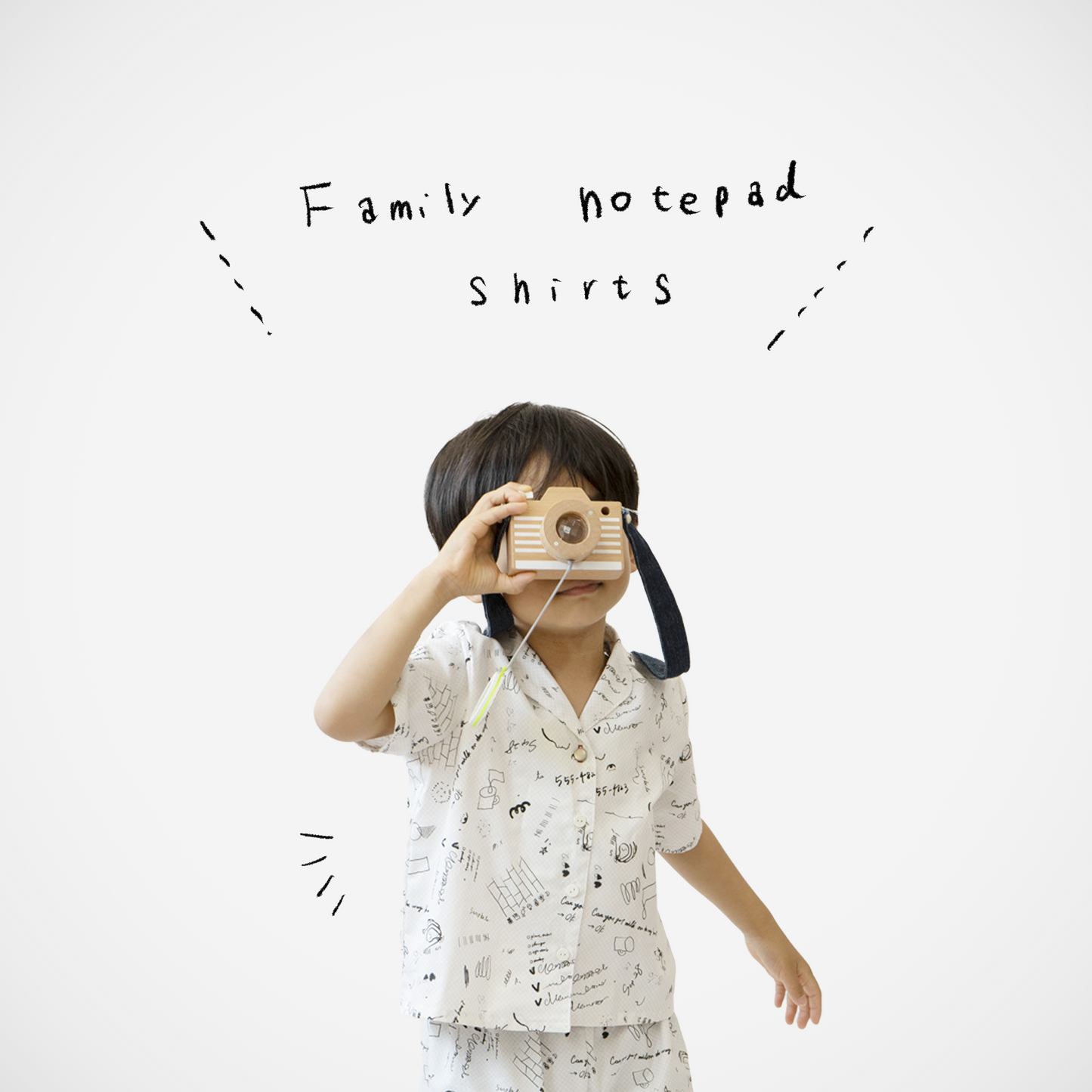 Family notepad shirts(家族のメモ帳シャツ)