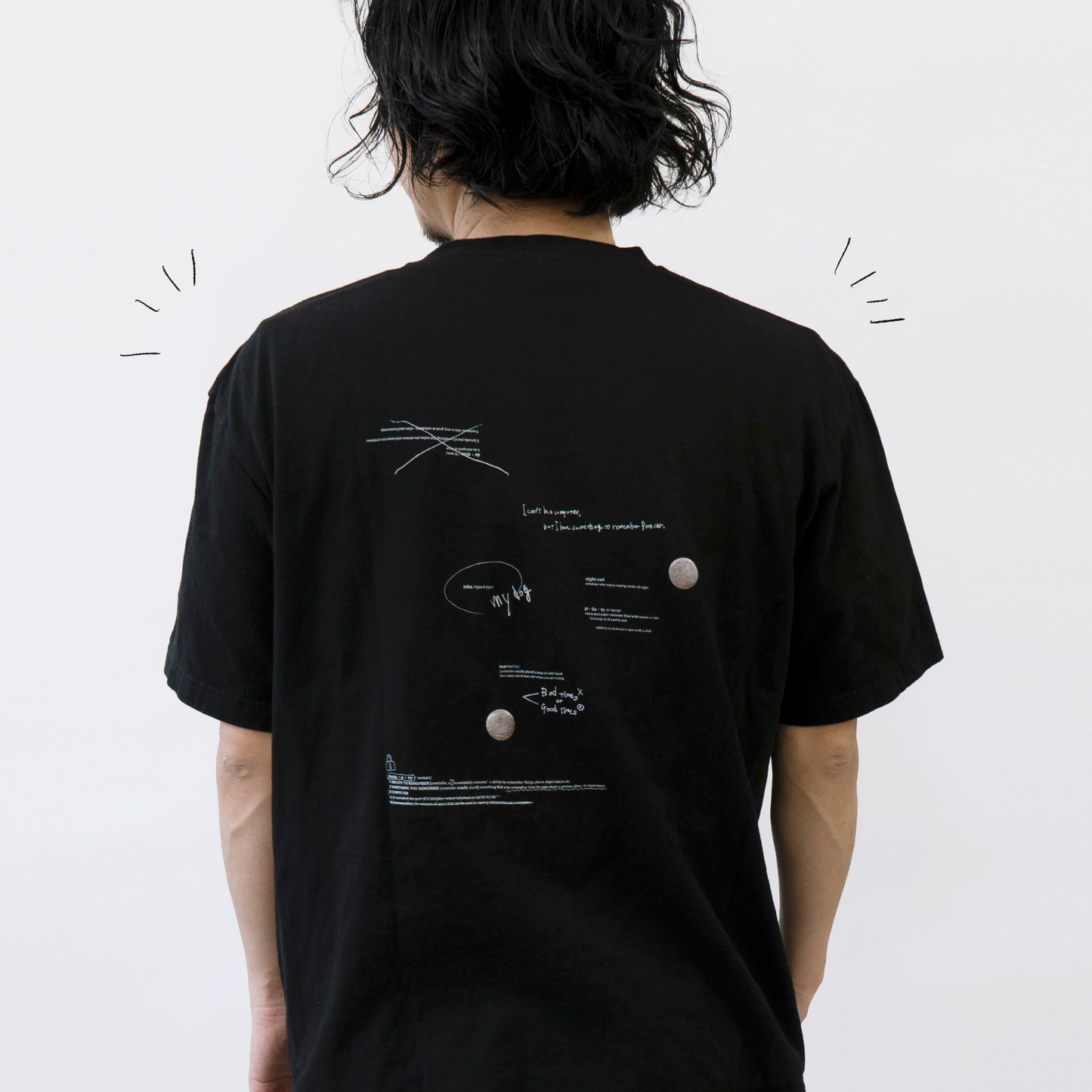 【Otona】Remember T-shirt(うろ覚えTシャツ)
