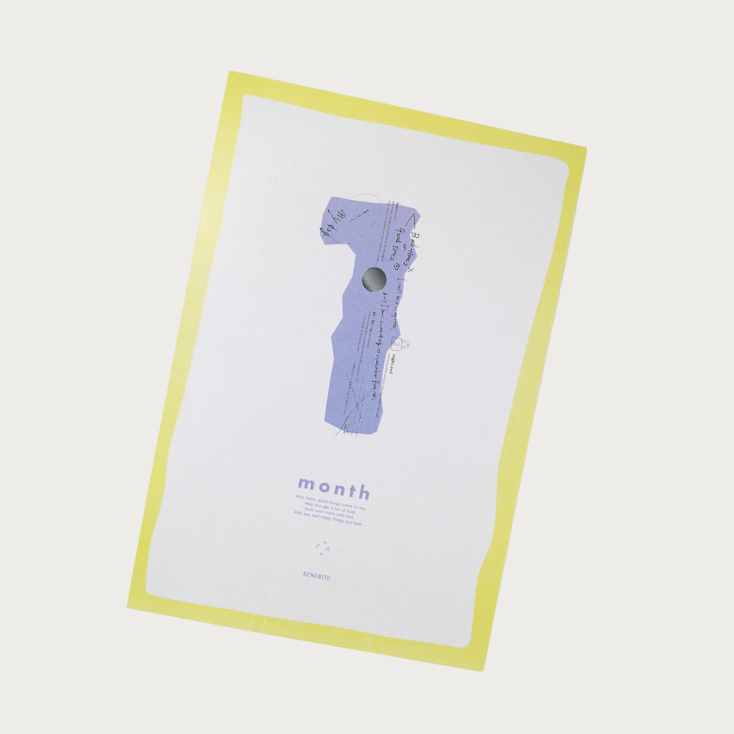 MILE STONE CARD ( 月齢カード )