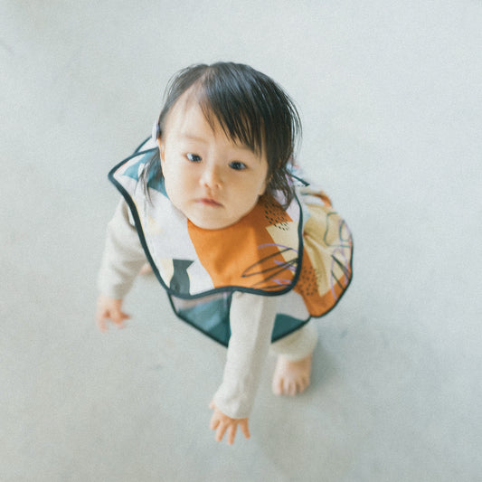 【WEB限定】IYAIYA! Origami ベビーセット ★スタイ+選べるブルマ