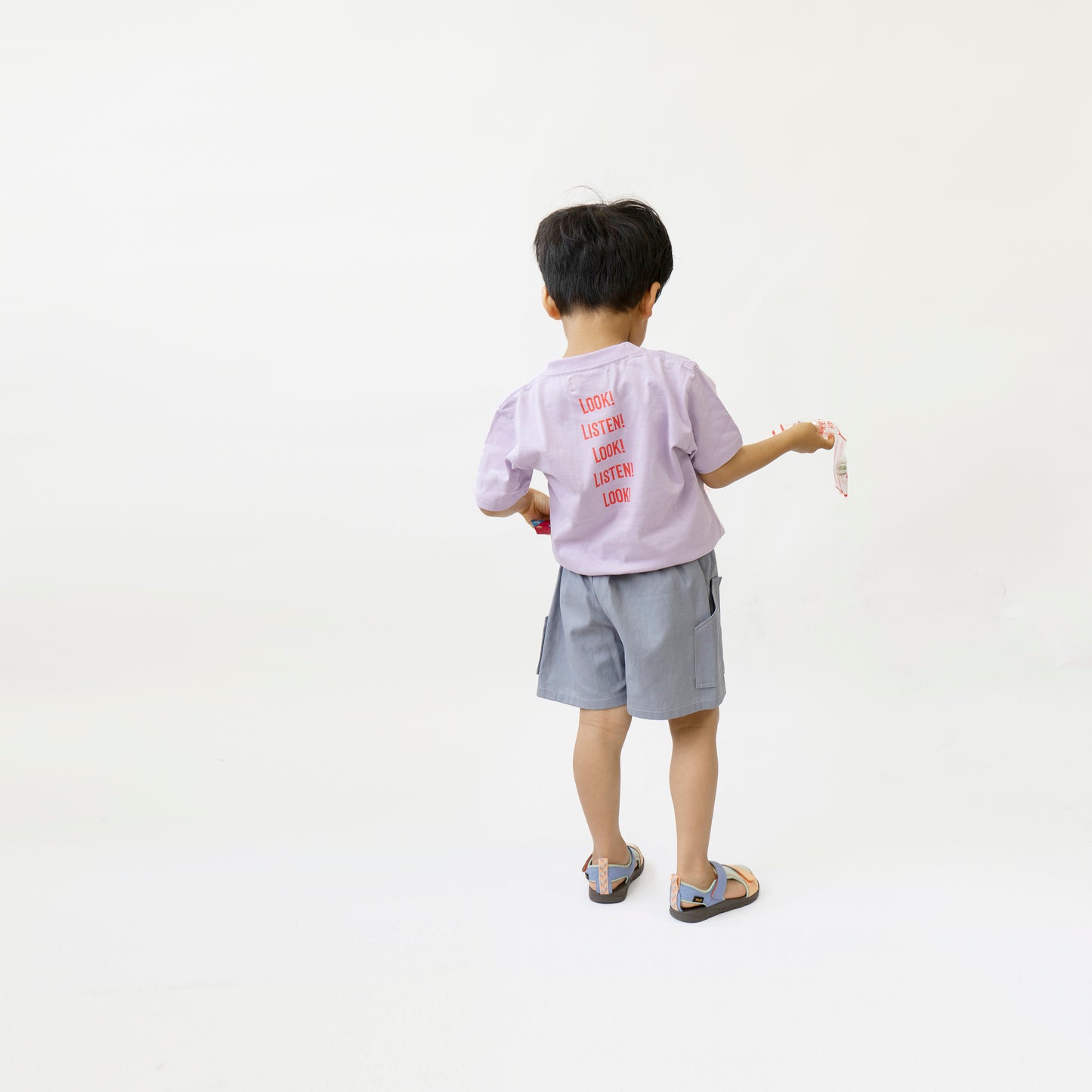 LOOK!LISTEN!T-shirt(見て!聞いて!Tシャツ)