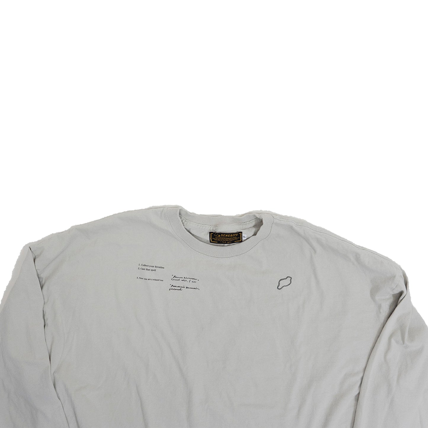 【オトナ】Charm long T-shirt (チャームロンT)
