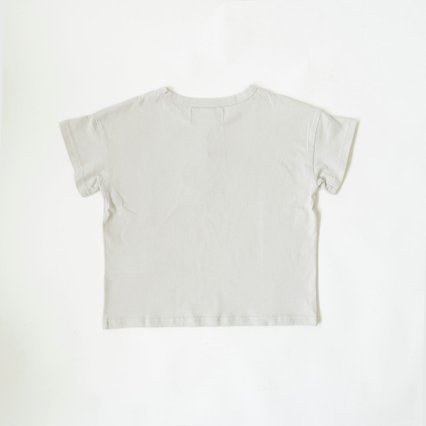 Glass with a sticker T-shirt(シールでグラスTシャツ)