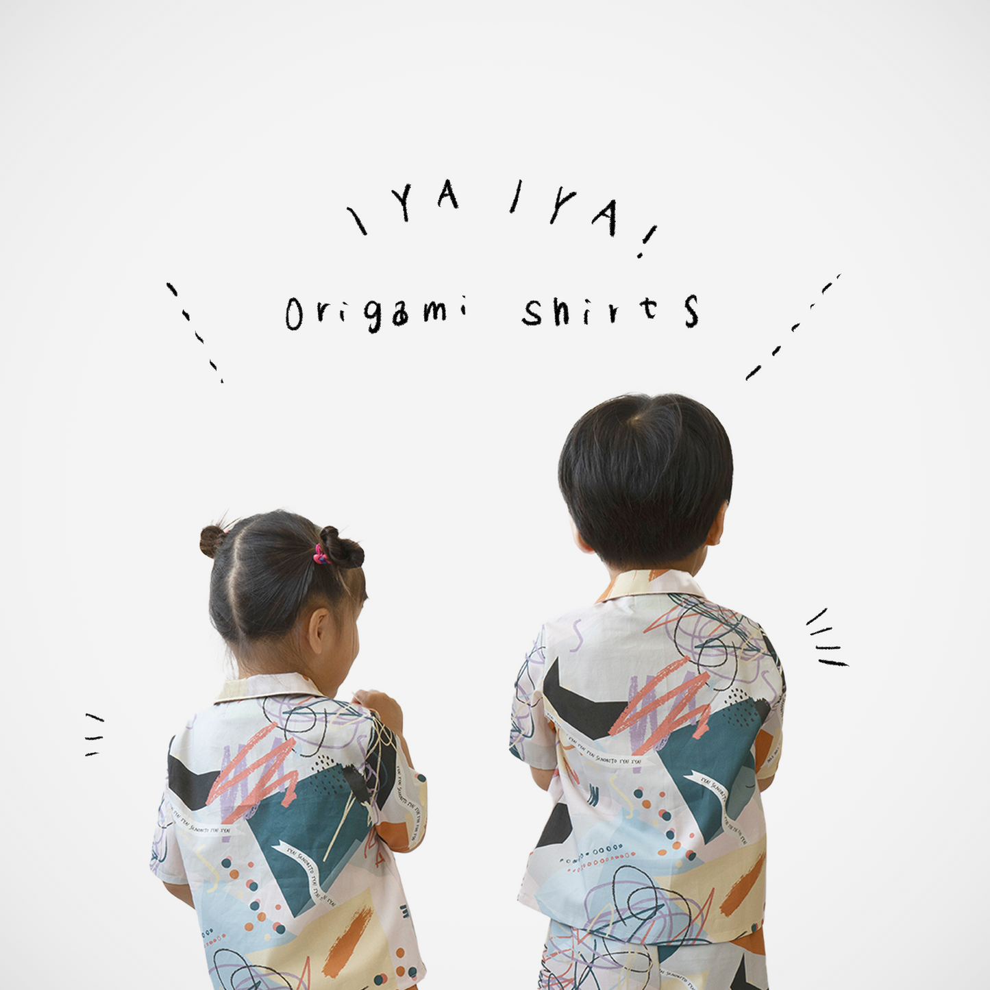 IYAIYA! Origami shirts(イヤイヤ!折り紙シャツ)