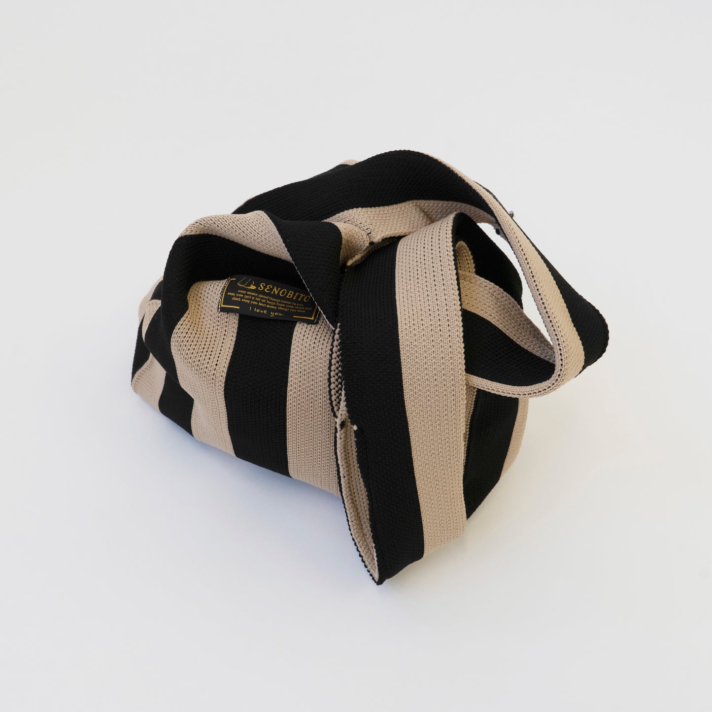 Rough knit bag (ちょっとそこまでニットバッグ)