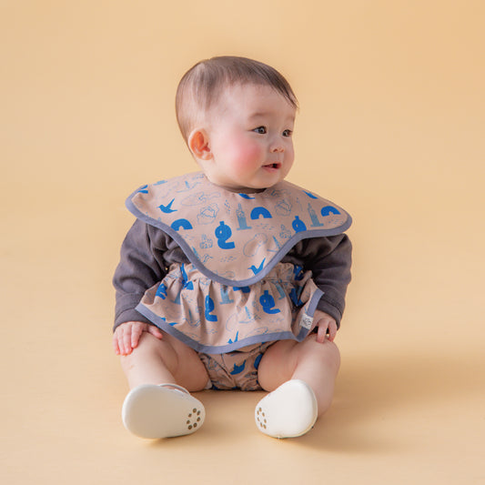 【WEB限定】ふしぎベビーセット ★スタイ+選べるブルマ