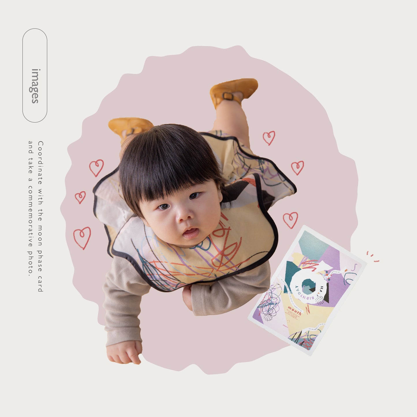 MILE STONE CARD ( 月齢カード )