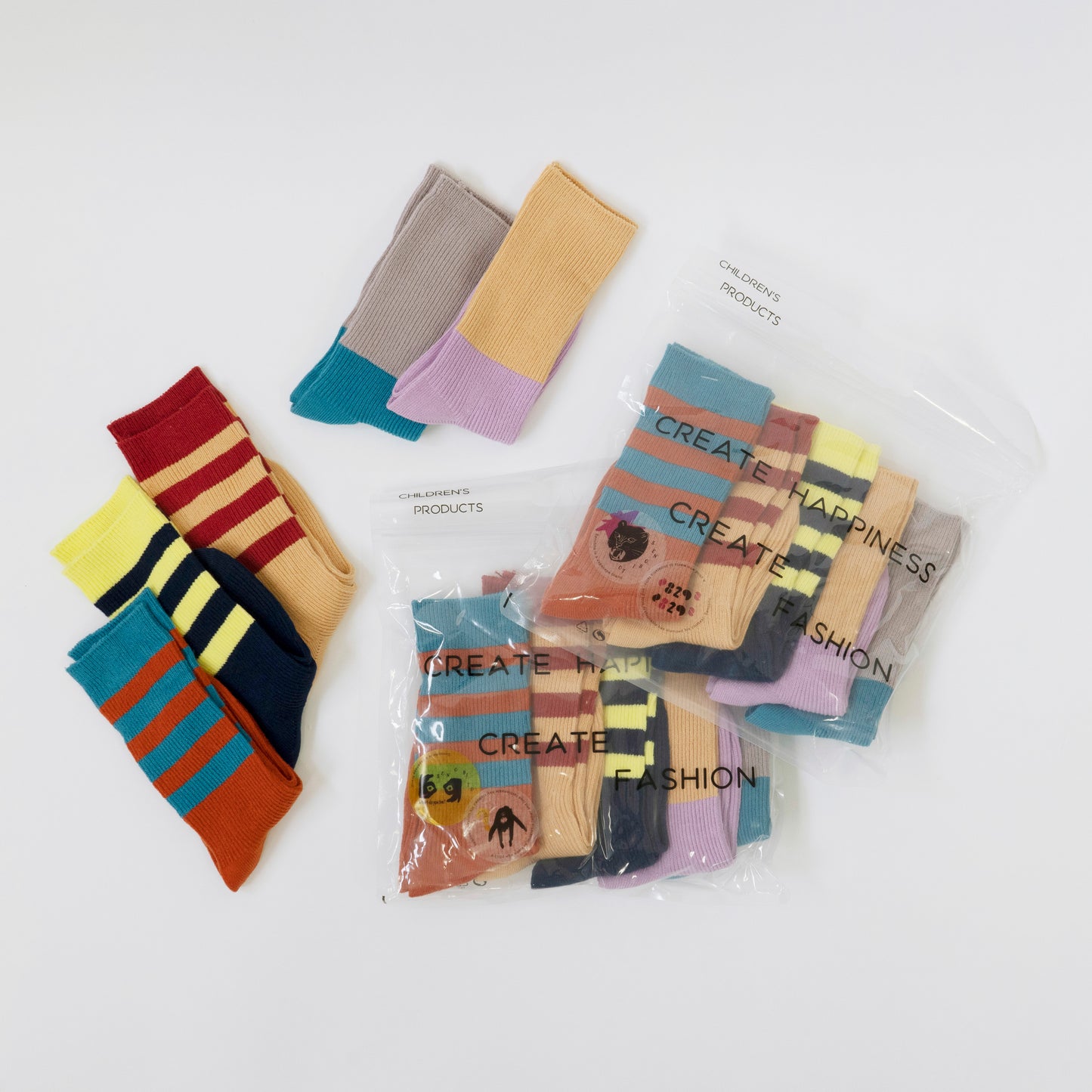 Colorful set socks(カラフルセットソックス)