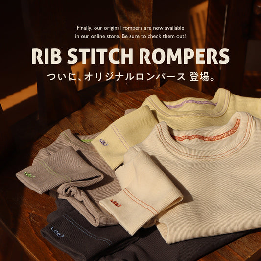 [ NEW ] オリジナルロンパース、登場。