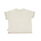 シャーリングステッチTシャツ