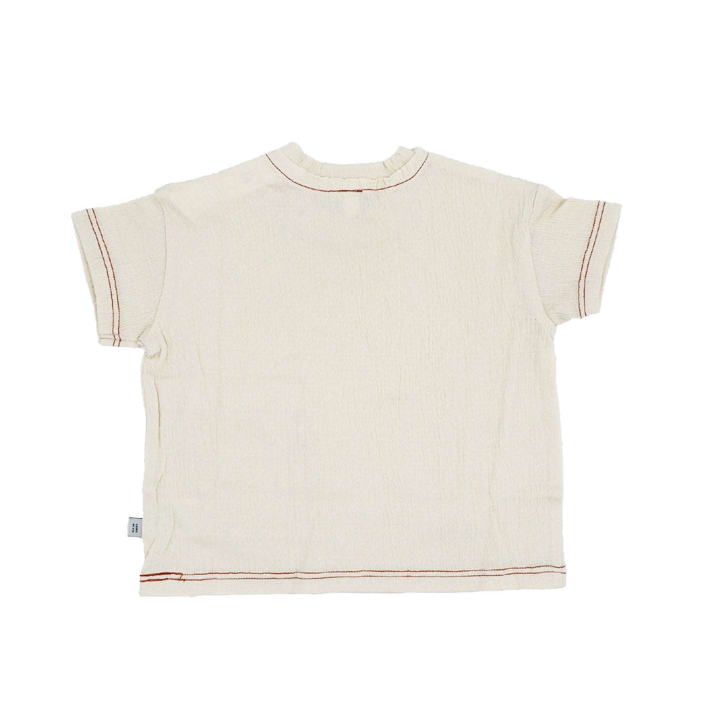シャーリングステッチTシャツ