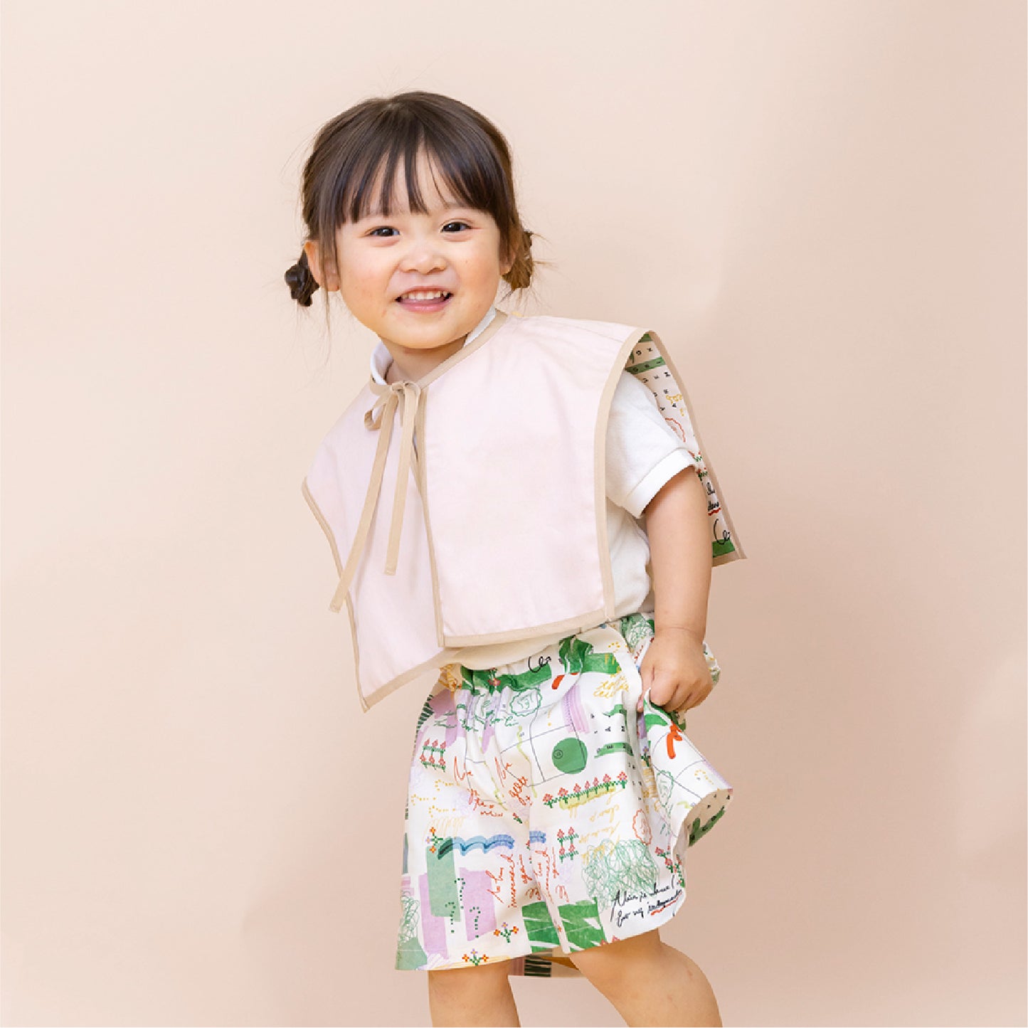 日記リバーシブル付け襟