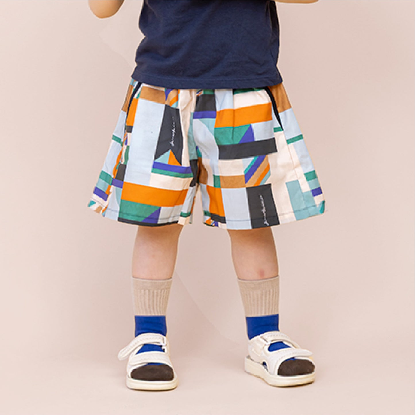 フラッグワイドショートパンツ