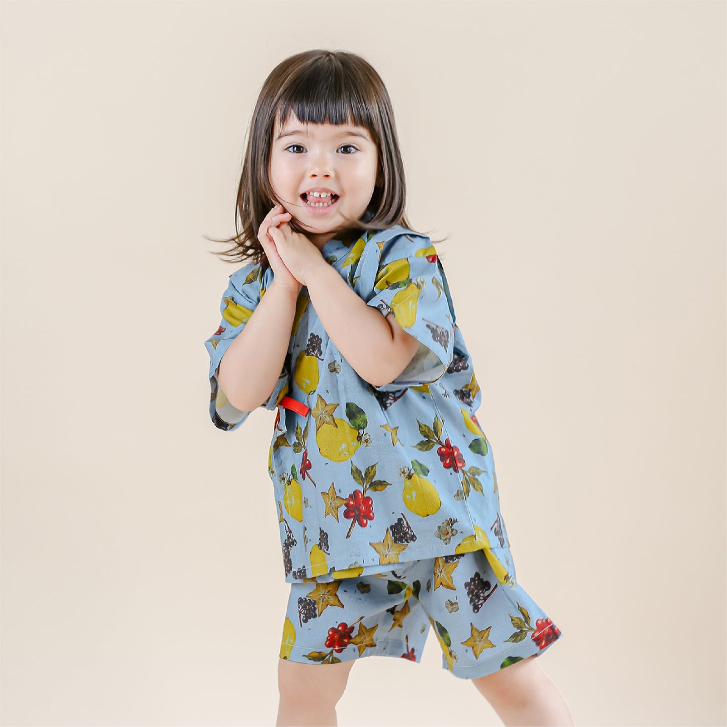 [夏期限定] なぞなぞフルーツ甚平