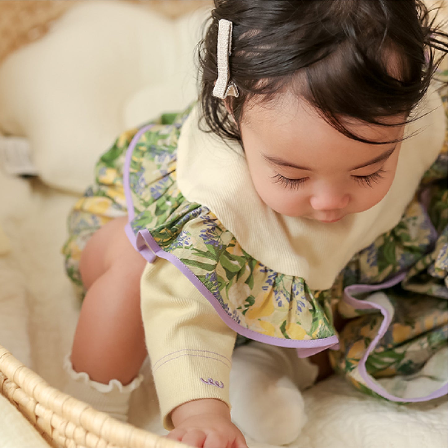 【先行予約】おひるね野花フリルスタイ【4月27日(月)より順次発送予定】