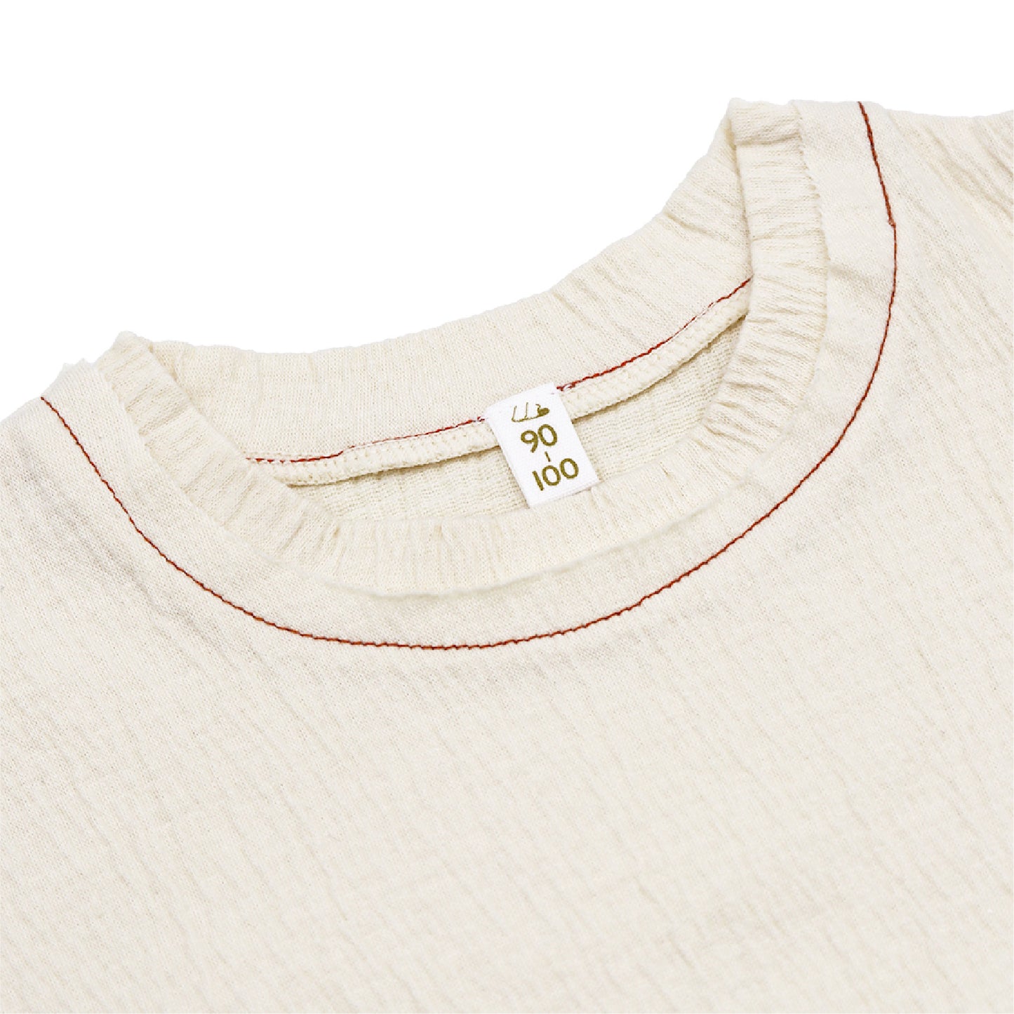 シャーリングステッチTシャツ