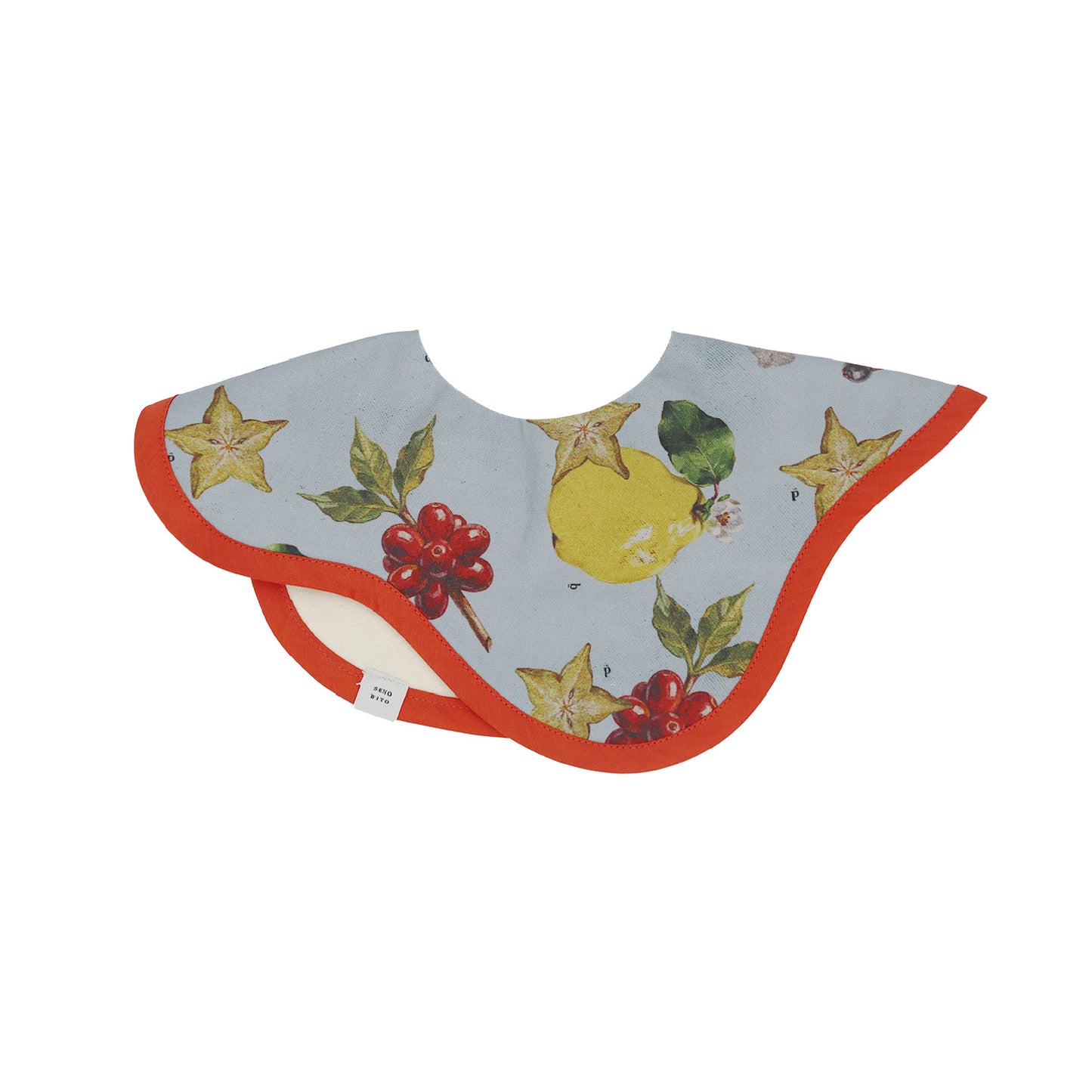 【WEB限定】なぞなぞフルーツベビーセット ★スタイ+選べるブルマ