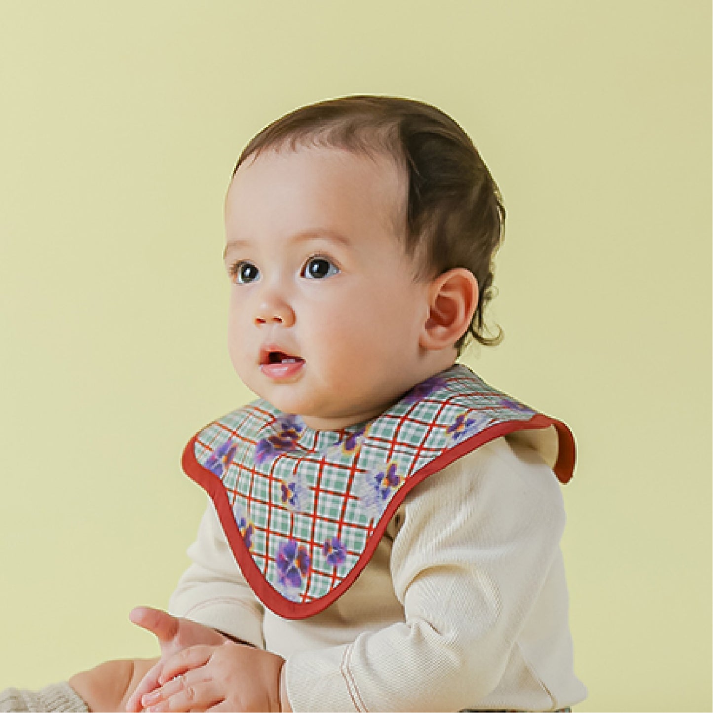 【WEB限定】パンジーベビーセット ★スタイ+選べるブルマ