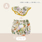 スタイ+ボトム＋半袖ロンパース3点セット- みちくさ押し花