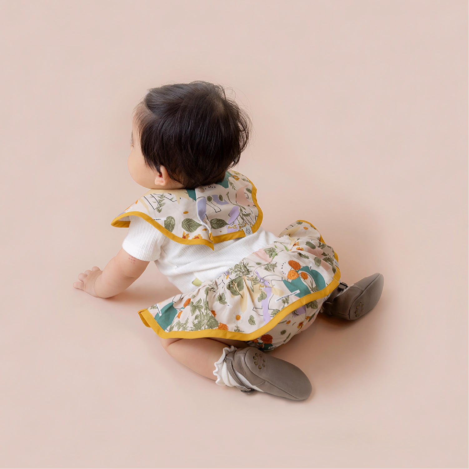 スタイ+ボトム2点セット- みちくさ押し花 - senobito〈セノビト〉