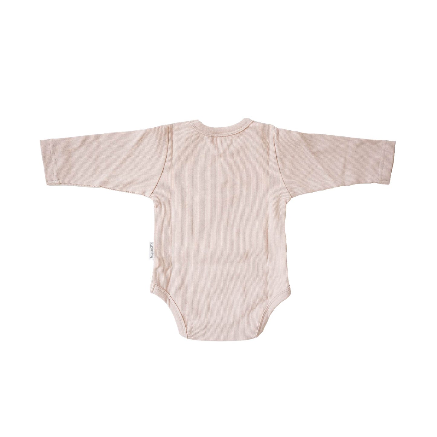 ribbed rompers ( リブロンパース ) - long sleeve