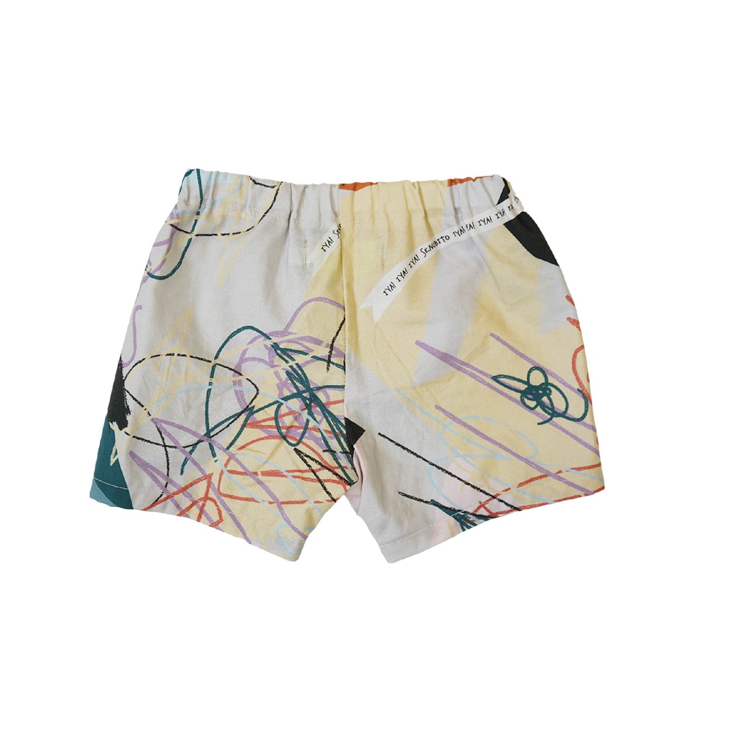 [ baby ] IYAIYA!origami SET UP （イヤイヤ！折り紙セットアップ）★トップス+ハーフパンツ