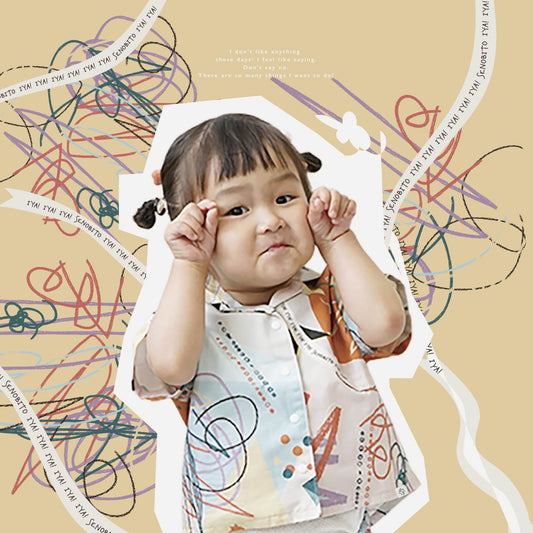 [ baby ] IYAIYA! Origami shirts（イヤイヤ！折り紙シャツ）