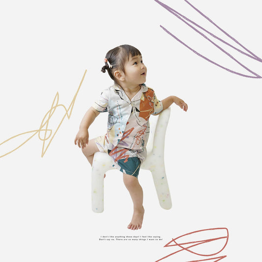 [ baby ] IYAIYA! Origami shorts（イヤイヤ！折り紙ショートパンツ）