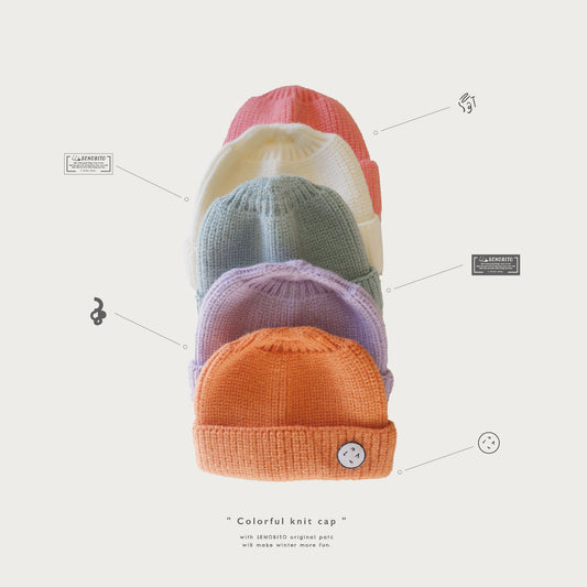 Colorful knit cap ( カラフルニットキャップ )