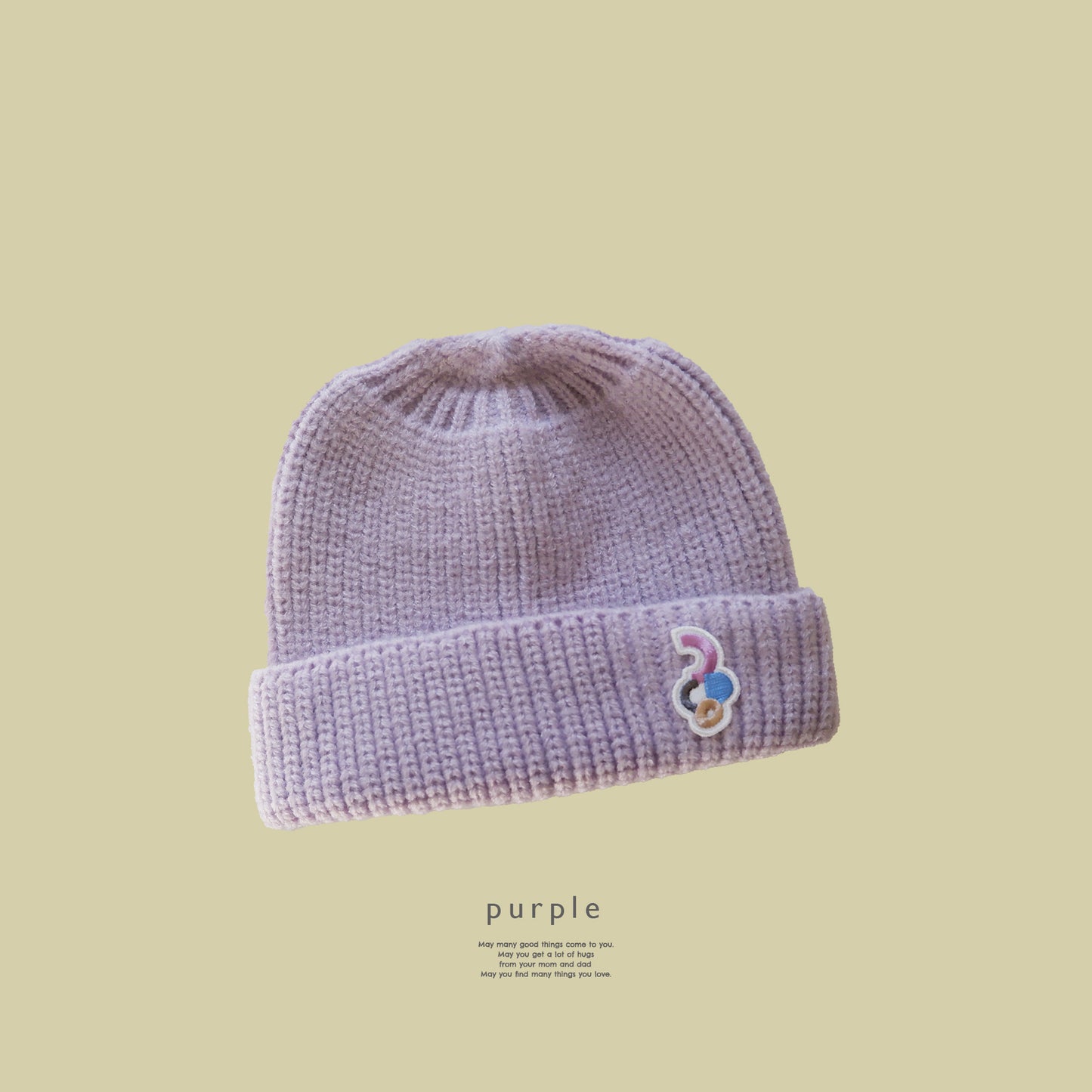 Colorful knit cap ( カラフルニットキャップ )