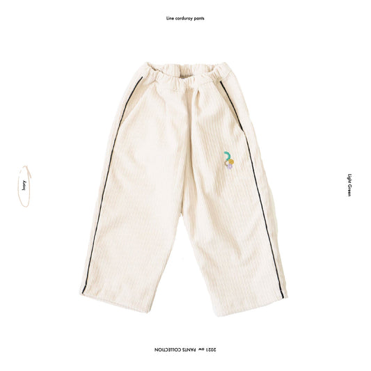 Line corduroy pants（ラインコーデュロイパンツ）