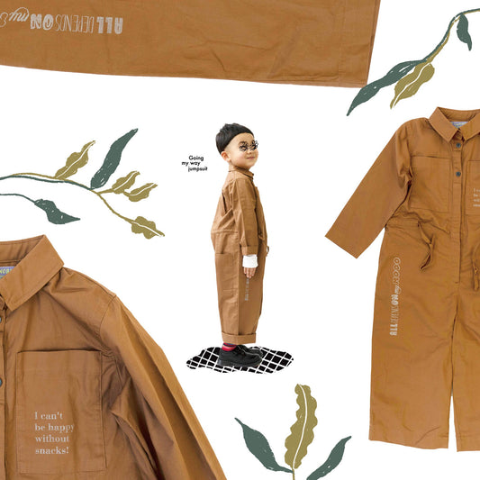 Going my way jumpsuit （着たいから着るつなぎ）