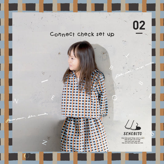 Connect check SET UP （コネクトチェック セットアップ）★トップス+選べるボトムス