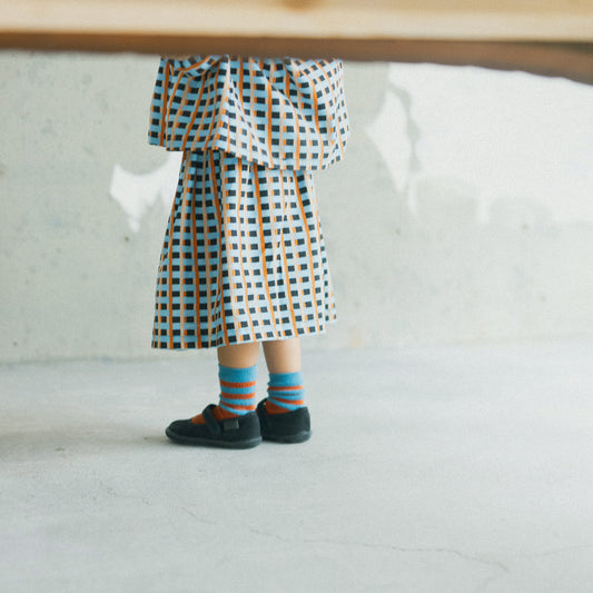 Connect check skirt （コネクトチェックスカート）