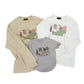 Secret map long T-shirt （シークレットマップロンT）