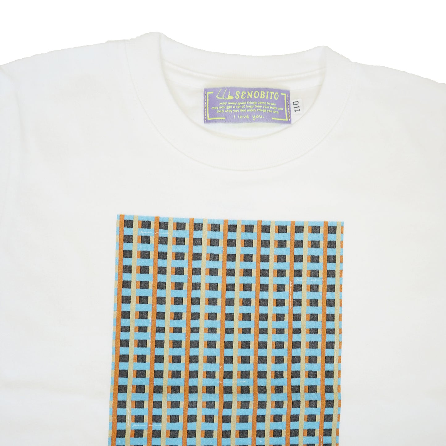 Connect check T-shirt（コネクトチェックTシャツ）