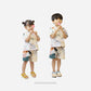 IYAIYA!origami SET UP （イヤイヤ！折り紙セットアップ）★トップス+ハーフパンツ